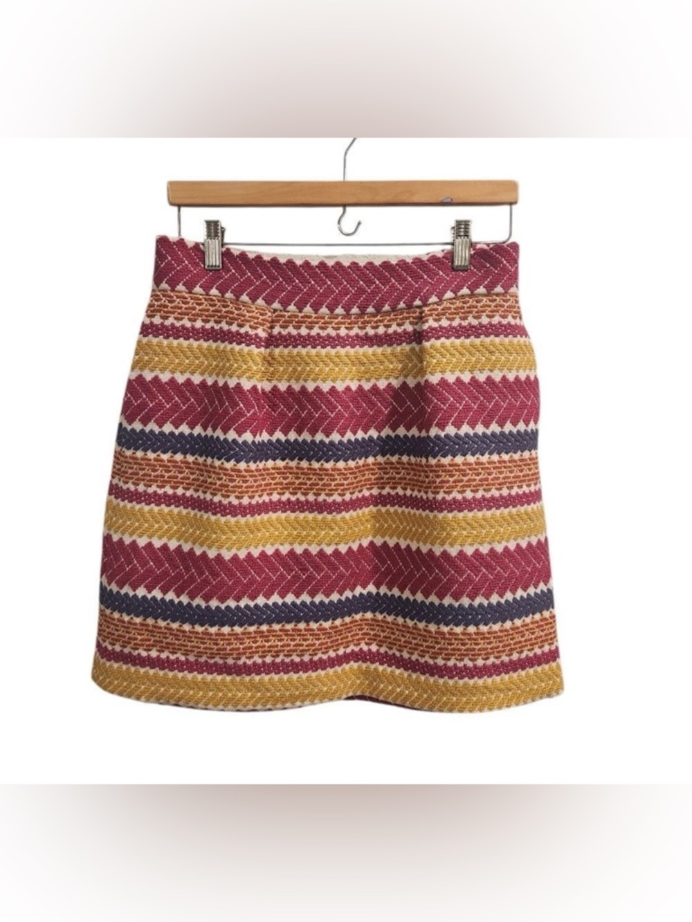 Antropologie Nomad Morgan Carper jacquard skirt - Picture 6 of 7